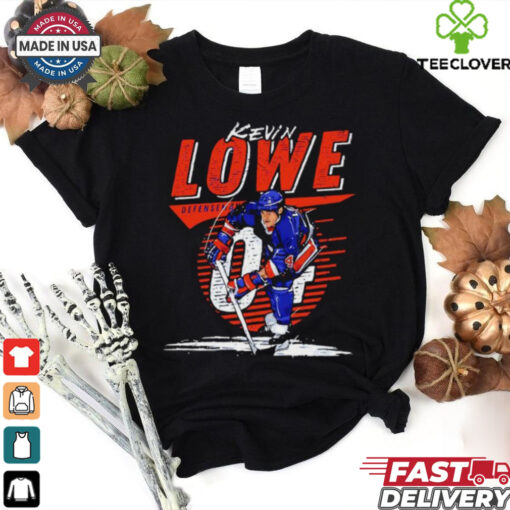 Kevin Lowe 04 Edmonton Oilers hockey signature shirt