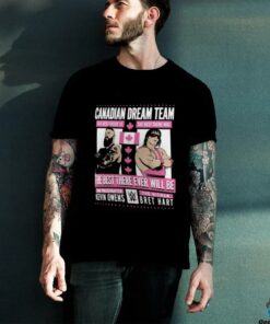 Kevin Owens & Bret Hart Canadian Dream Team T Shirt