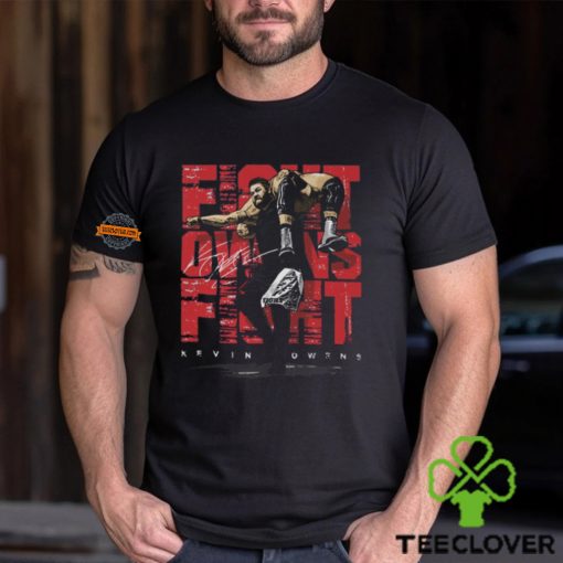 Kevin Owens Fight Neckbreaker Black T shirt