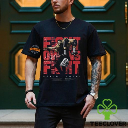Kevin Owens Fight Neckbreaker Black T shirt