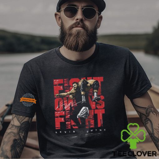 Kevin Owens Fight Neckbreaker Black T shirt