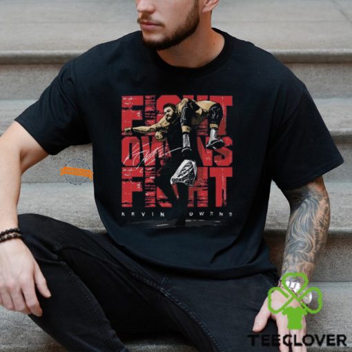 Kevin Owens Fight Neckbreaker Black T shirt