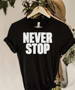 Kevin Porter Jr Wearing Never Stop Shirt