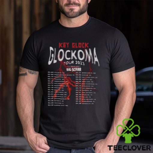 Key Glock Glockoma Tour 2023 Merch, Key Glock Music Tour 2023 With Special Guest T Shirt