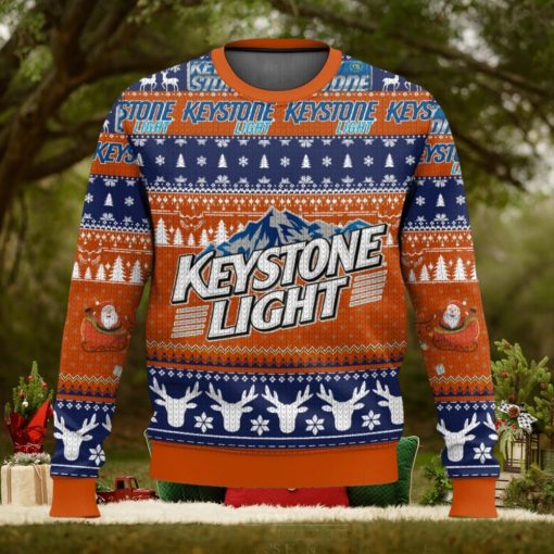 Keystone Light Christmas Ugly Sweater Special Gift For Xmas