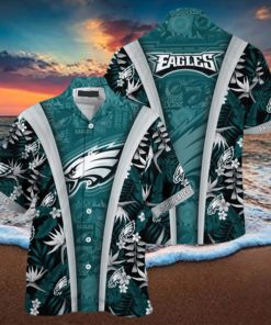 NFL Philadelphia Eagles Hawaiian Shirt Summer Beach Gift