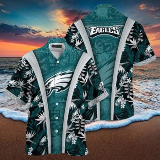 NFL Philadelphia Eagles Hawaiian Shirt Summer Beach Gift