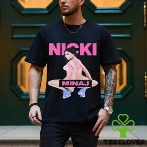 Khaki Nicki Minaj Print Shirt