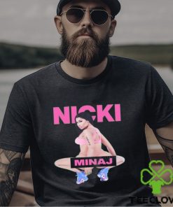 Khaki Nicki Minaj Print Shirt