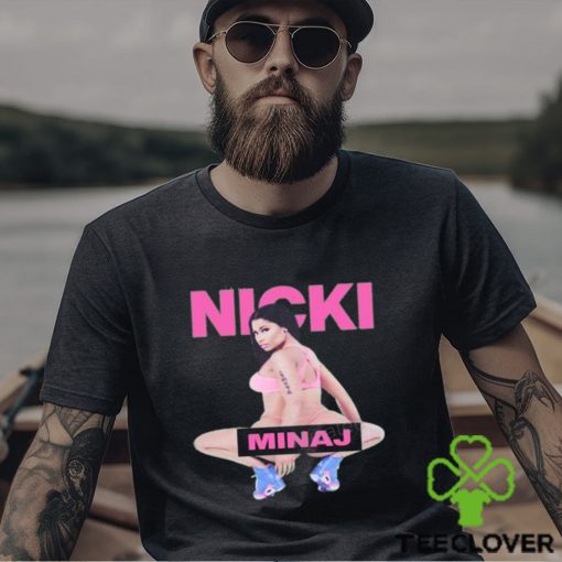 Khaki Nicki Minaj Print Shirt