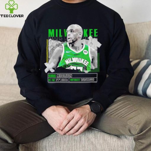 Khris Middleton Milwaukee Bucks basketball player pose paper gift hoodie, sweater, longsleeve, shirt v-neck, t-shirt