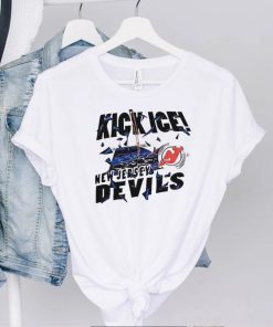 Kick Ice New Jersey Devils Nj Hockey T Shirt