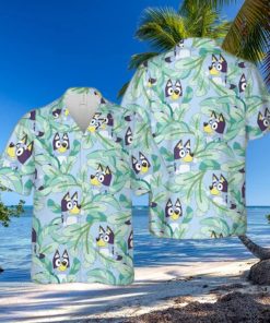 Kid Bluey Dog Lovers Hawaiian Shirt
