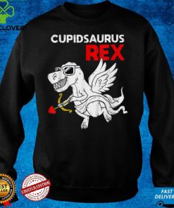 Kids Cupidsaurus Rex Dab Heart Dino Toddler Boys Valentines T Shirt tee