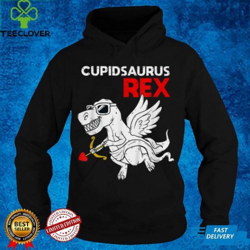 Kids Cupidsaurus Rex Dab Heart Dino Toddler Boys Valentines T Shirt tee