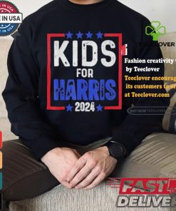 Kids For Harris President Kids Toddlers Love Kamala Harris T shirt