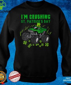 Kids Im Crushing St Patricks Day Monster Truck Boys Toddler Shirt 2 Kids Im Crushing St Patricks Day Monster Truck Boys Toddler Shirt