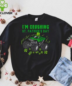 Kids Im Crushing St Patricks Day Monster Truck Boys Toddler Shirt 3 Kids Im Crushing St Patricks Day Monster Truck Boys Toddler Shirt
