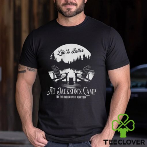 Kids Personalized River Cabin T Shirt Life Is Better At Lake House Reunion Custom Camp Group Tees Camping TShirts