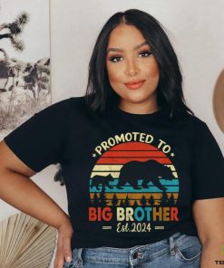 Kids Promoted to Big Brother Est 2024 Pregnancy Announcement T Shirt