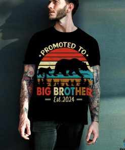 Kids Promoted to Big Brother Est 2024 Pregnancy Announcement T Shirt