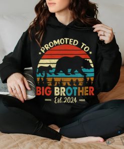 Kids Promoted to Big Brother Est 2024 Pregnancy Announcement T Shirt