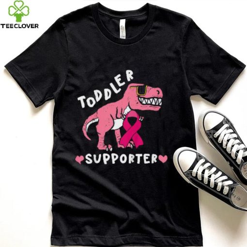 Kids Toddler Supporter Breast Cancer Awareness T Shirt