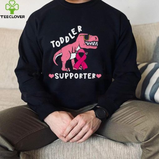 Kids Toddler Supporter Breast Cancer Awareness T Shirt