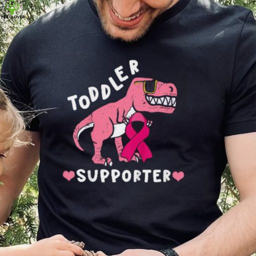 Kids Toddler Supporter Breast Cancer Awareness T Shirt