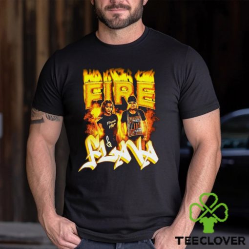 Kiera Hogan & Tasha Steelz Fire ‘N Flava T Shirt