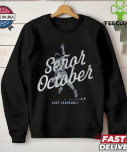 Kike Hernandez Señor October Los Angeles Dodgers MLB t hoodie, sweater, longsleeve, shirt v-neck, t-shirt