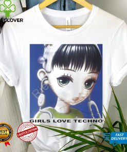 Kikillopieces store girls love techno t shirt