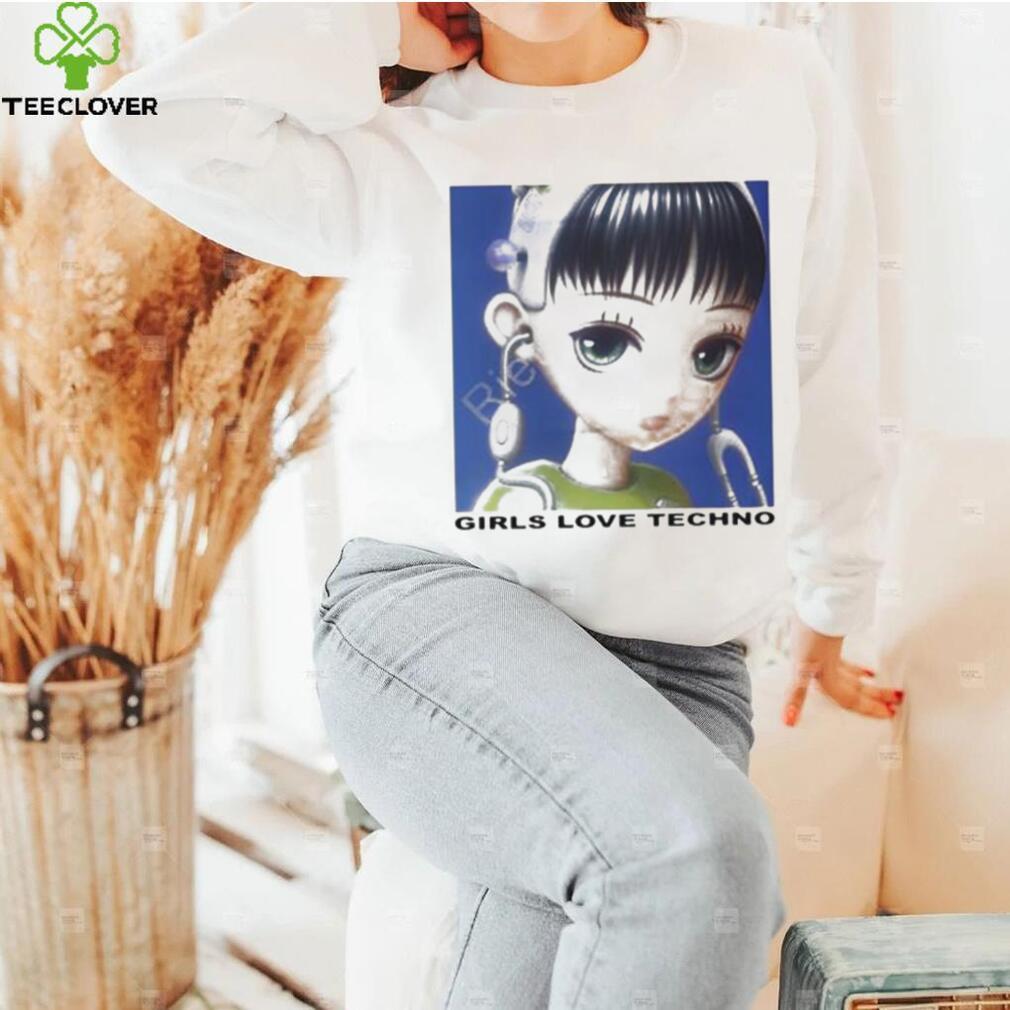 Kikillopieces store girls love techno t shirt Kikillopieces store girls love techno t shirt