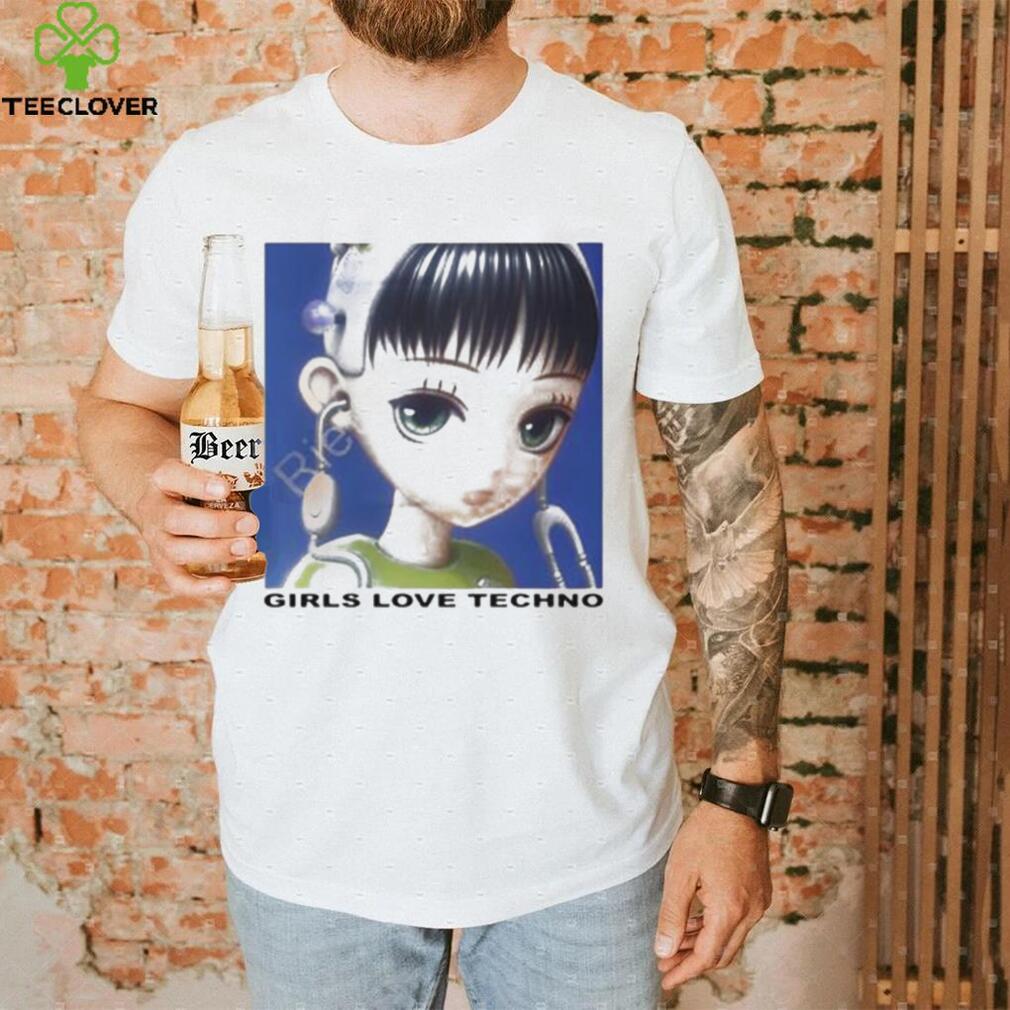 Kikillopieces store girls love techno t shirt Kikillopieces store girls love techno t shirt