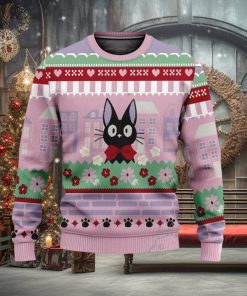 Kiki’s Delivery Service Jiji Ugly Christmas Sweater Gift