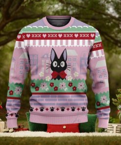 Kiki’s Delivery Service Jiji Ugly Christmas Sweater Gift