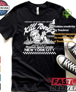Kill Tony Pizza Box August 9 10 Madison Square Garden Nyc T shirt