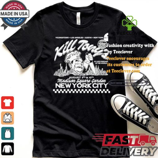 Kill Tony Pizza Box August 9 10 Madison Square Garden Nyc T shirt