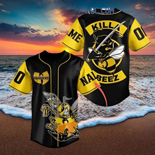 Killa Beez Wu Tang Clan Love Personalized Baseball Jersey