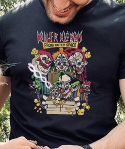 Killer Klowns 80s Classic Vintage Halloween movie t shirt