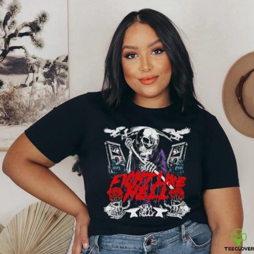 Kim Kelly Skeleton Fight Like Hell 2023 Shirt