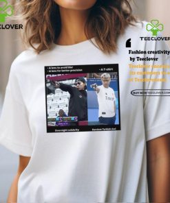 Kim Ye ji A lens to avoid blur A lens for better precision Overnight celebrity Yusuf Dikec A T shirt Random Turkish dad