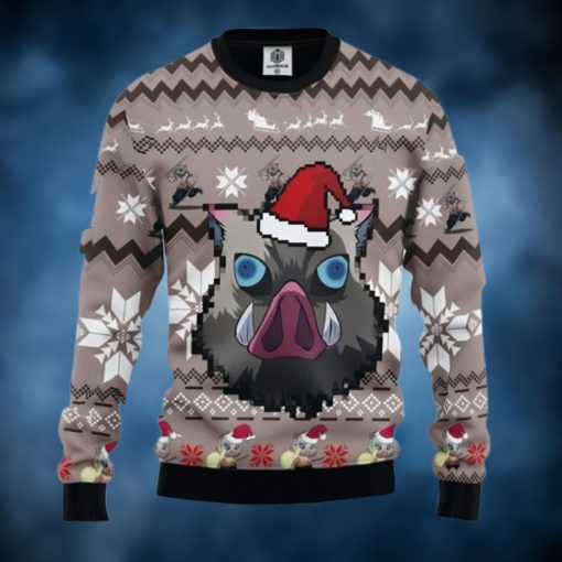 Kimetsu No Yaiba Hashibira Demon Slayer Chibi Demon Slayer Ugly Christmas Sweater