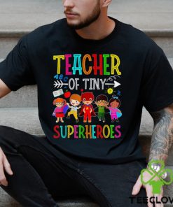 Kindergarten Pre K Teacher Of Tiny Superheroes Back To School Unisex Shirt 1 Kindergarten Pre K Teacher Of Tiny Superheroes Back To School Unisex Shirt