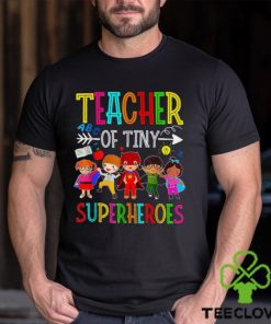 Kindergarten Pre K Teacher Of Tiny Superheroes Back To School Unisex Shirt 2 Kindergarten Pre K Teacher Of Tiny Superheroes Back To School Unisex Shirt