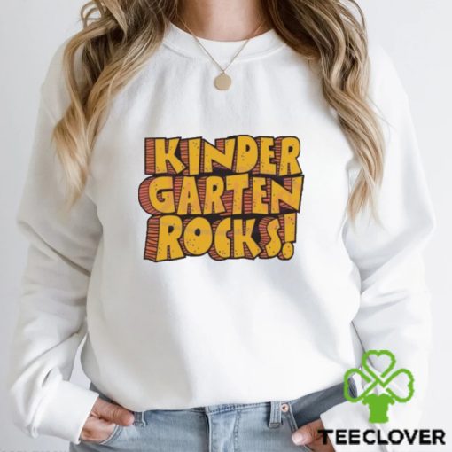 Kindergarten Rocks Back To School Shirt
