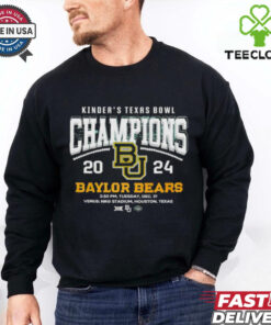 Kinder’s Texas Bowl Champions 2024 Baylor Bears Best Selling shirt