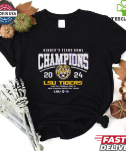 Kinder’s Texas Bowl Champions 2024 LSU Tigers Best Selling shirt