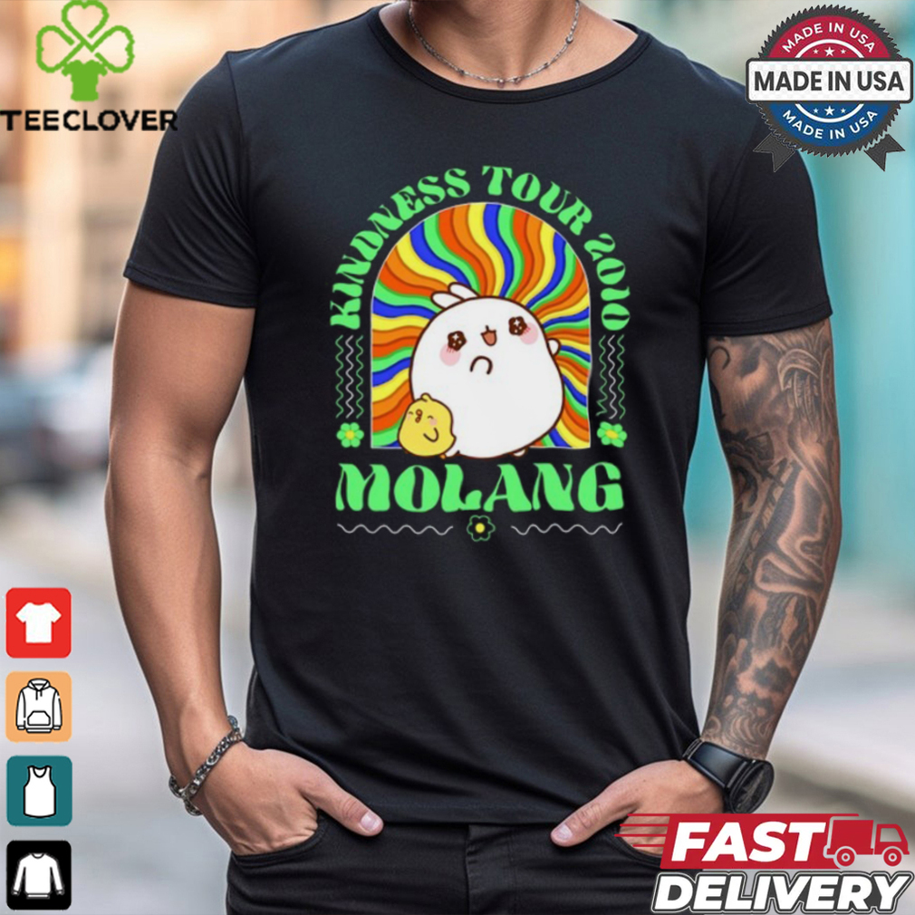 Kindness Tour 2010 Molang Tee shirt Kindness Tour 2010 Molang Tee shirt