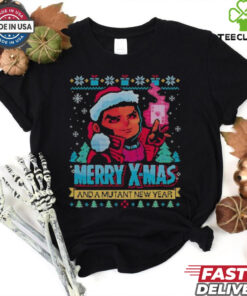Kinetic Xmas and a Mutant New Year ugly Christmas T Shirt 2 Kinetic Xmas and a Mutant New Year ugly Christmas T Shirt